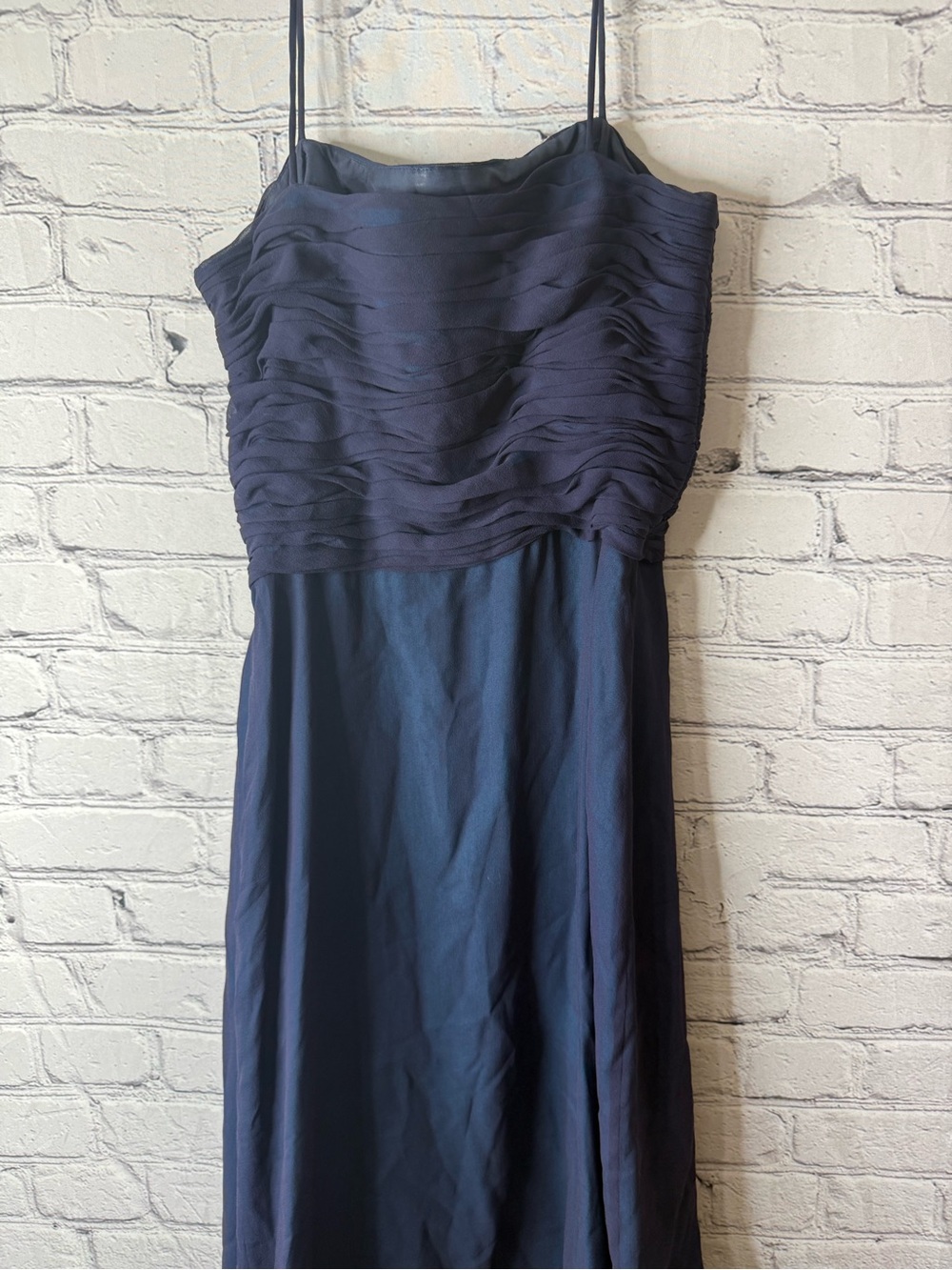 Vintage worth silk dress size 8 - Picture 7 of 9